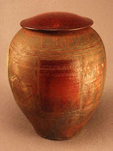 Load image into Gallery viewer, RAKU Unique Ceramic Individual Adult Funeral Cremation Urn #A006

