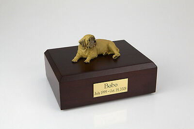 Mastiff Pet Funeral Cremation Urn Available in 3 Different Colors & 4 Sizes