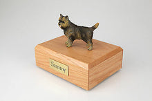 Load image into Gallery viewer, Cairn Terrier Pet Funeral Cremation Urn Avail in 3 Different Colors &amp; 4 Sizes
