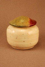 Load image into Gallery viewer, RAKU Unique Ceramic Companion Small/ Keepsake Funeral Cremation Urn #K0014
