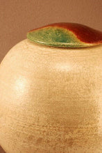 Load image into Gallery viewer, RAKU Unique Ceramic Individual Adult Funeral Cremation Urn #A0015
