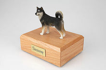 Load image into Gallery viewer, Alaskan Malamute Pet Funeral Cremation Urn Avail in 3 Different Colors &amp; 4 Sizes
