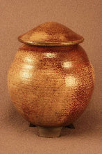 Load image into Gallery viewer, RAKU Unique Ceramic Pet Funeral Cremation Urn For Ashes #P0015
