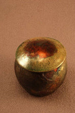 Load image into Gallery viewer, RAKU Unique Ceramic Companion Small/ Keepsake Funeral Cremation Urn #K001

