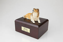 Load image into Gallery viewer, Collie Pet Funeral Cremation Urn Available in 3 Different Colors &amp; 4 Sizes
