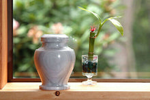 Load image into Gallery viewer, Carpel Galaxy Marble Funeral Cremation Urn Keepsake, 15 Cubic Inches
