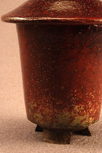 Load image into Gallery viewer, RAKU Unique Ceramic Companion Small/ Keepsake Funeral Cremation Urn #I006

