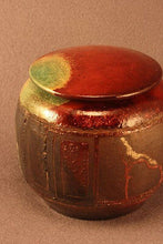 Load image into Gallery viewer, RAKU Unique Ceramic Pet Funeral Cremation Urn #P007
