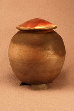 Load image into Gallery viewer, RAKU Unique Ceramic Pet Funeral Cremation Urn #P0012
