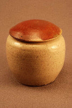 Load image into Gallery viewer, RAKU Unique Ceramic Companion Small/ Keepsake Funeral Cremation Urn #K008
