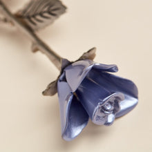Load image into Gallery viewer, New,Solid Brass Engraveable Lavender Rose Flower Keepsake  Funeral Cremation Urn
