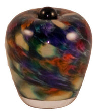 Load image into Gallery viewer, Small/Keepsake 3 Cubic Inch Florence Desert Glass Cremation Urn for Ashes
