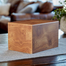 Load image into Gallery viewer, Natural Box Adult Funeral Cremation Urn for Ashes, 200 Cubic Inches

