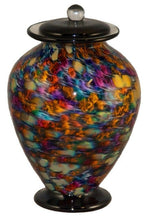 Load image into Gallery viewer, XL/Companion 400 Cubic Inch Venice Desert Funeral Glass Cremation Urn for Ashes
