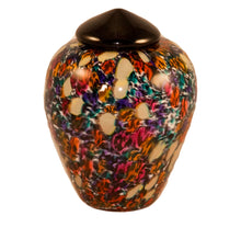 Load image into Gallery viewer, 100 Cubic Inch Florence Desert Funeral Glass Cremation Urn for Ashes
