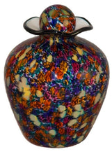 Load image into Gallery viewer, Large/Adult 220 Cubic Inch Rome Desert Funeral Glass Cremation Urn for Ashes
