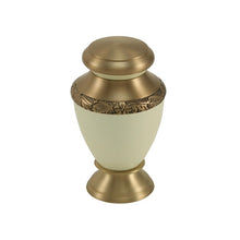 Load image into Gallery viewer, At Peace Memorials Artisan Pearl Mini Keepsake w/ Velvet Bag
