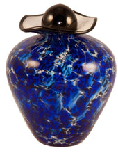 Load image into Gallery viewer, 100 Cubic Inch Rome Water Funeral Glass Cremation Urn for Ashes
