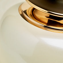 Load image into Gallery viewer, Adult 195 Cubic Inch Brass White Funeral Cremation Urn for Ashes
