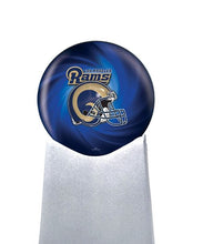Load image into Gallery viewer, Los Angeles Rams Football Championship Trophy Large/Adult Cremation Urn 200 Cubic Inches
