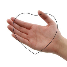 Load image into Gallery viewer, New Brass Pearl White Arielle Heart Funeral Cremation Urn w/stand,20 Cubic inch
