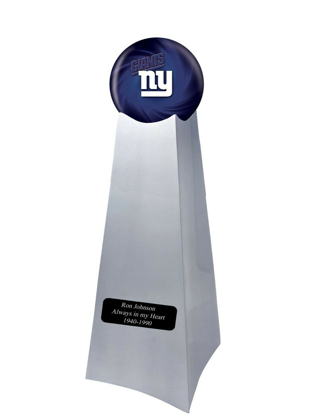 New York Giants Football Championship Trophy Large/Adult Cremation Urn 200 Cubic Inches
