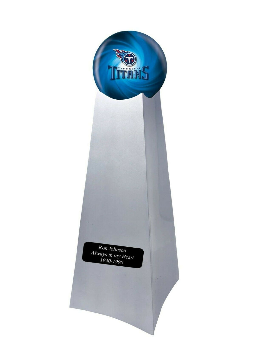 Tennessee Titans Football Championship Trophy Large/Adult Cremation Urn 200 Cubic Inches