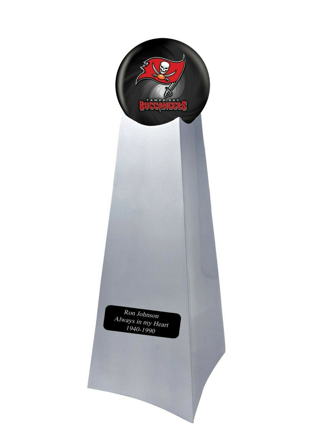 Tampa Bay Buccaneers Football Championship Trophy Large/Adult Cremation Urn 200 Cubic Inches
