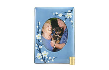 Load image into Gallery viewer, Blue Plum Blossom 4 Keepsake Set Funeral Cremation Urns for Ashes, 10 Cubic Inches each
