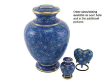 Load image into Gallery viewer, Cloisonne Keepsake Funeral Cremation Urn for Ashes, 5 Cubic Inches
