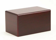 Load image into Gallery viewer, Cherry Box Keepsake/Petite Funeral Cremation Urn for Ashes, 25 Cubic Inches
