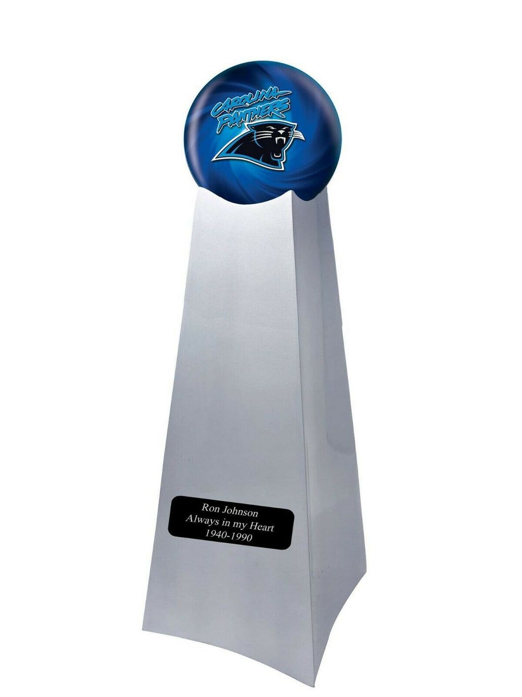 Carolina Panthers Football Championship Trophy Large/Adult Cremation Urn 200 Cubic Inches