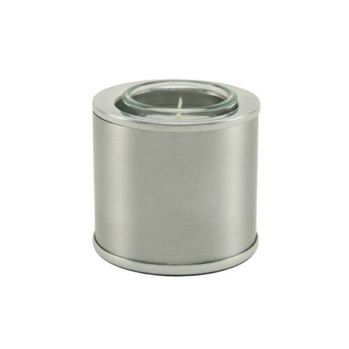Small/Keepsake Mini Memory Light Pewter Funeral Cremation Urn, 10 cubic inches