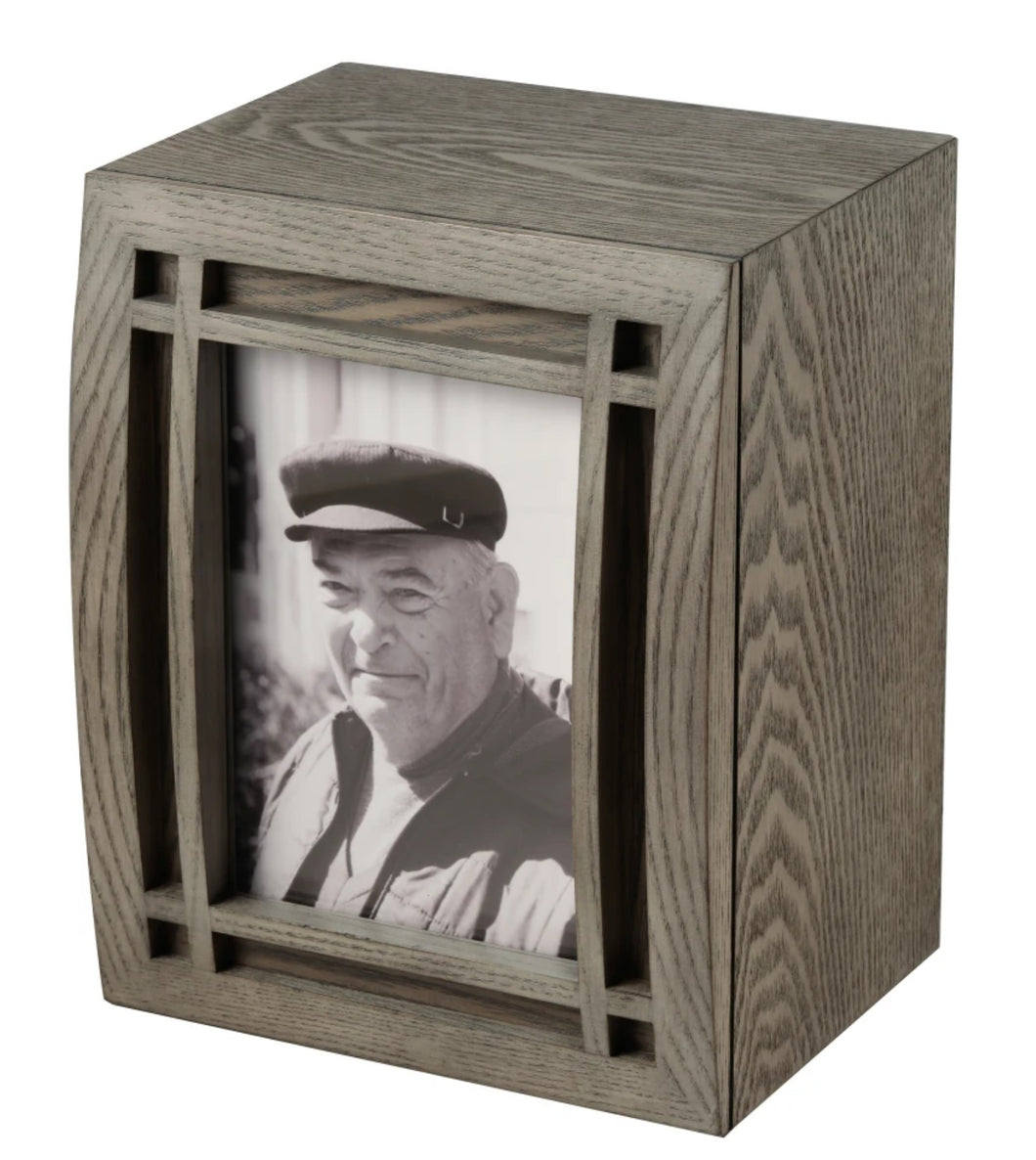 Howard Miller 800-238 (800238) Mission Cremation Urn Chest for Ashes, 275 inches